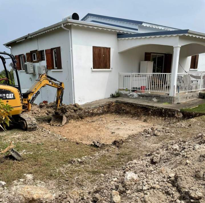 Travaux de terrassement Guadeloupe
