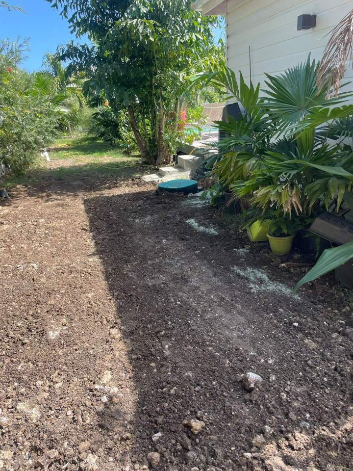 Aménagement espace extérieur Guadeloupe